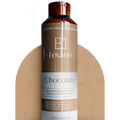 Leváne Chocolate hair care product bottle on a beige background