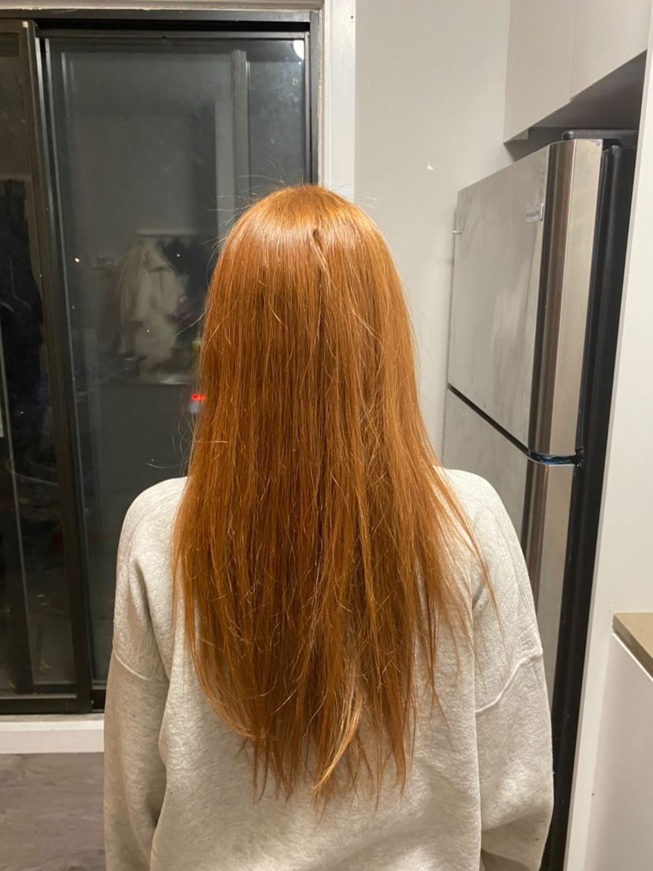 After wash