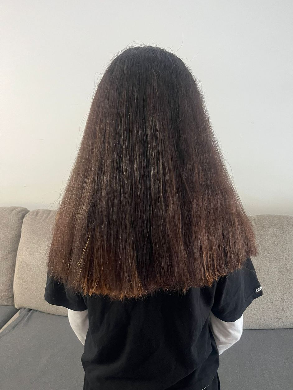 After wash